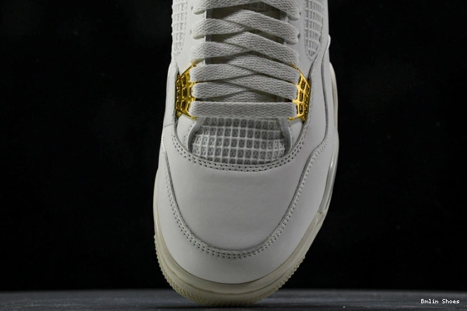 Bmlin 4 Metallic Retro Jordan Gold AQ9129-170 0712